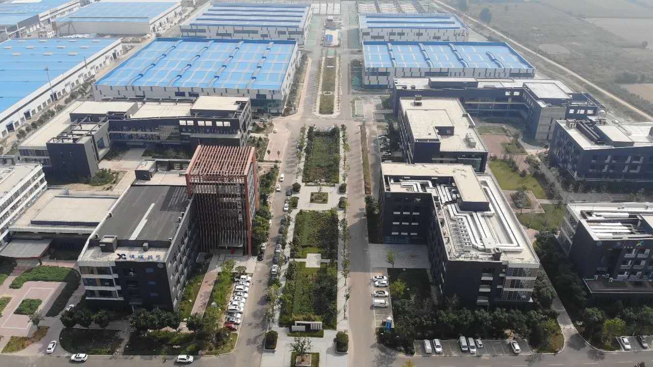 綠天使濟寧環保產業園航拍